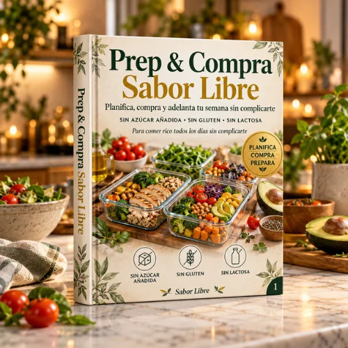 Portada del bono Prep & Compra Sabor Libre.