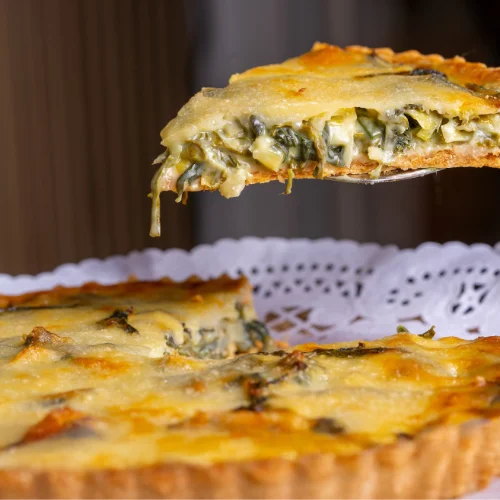 Tarta salada de verduras